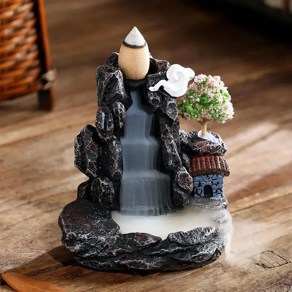 Creative Home Decorations Windproof Backflow Incense Burner