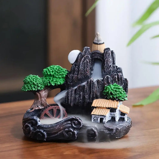 Creative Home Decorations Windproof Backflow Incense Burner