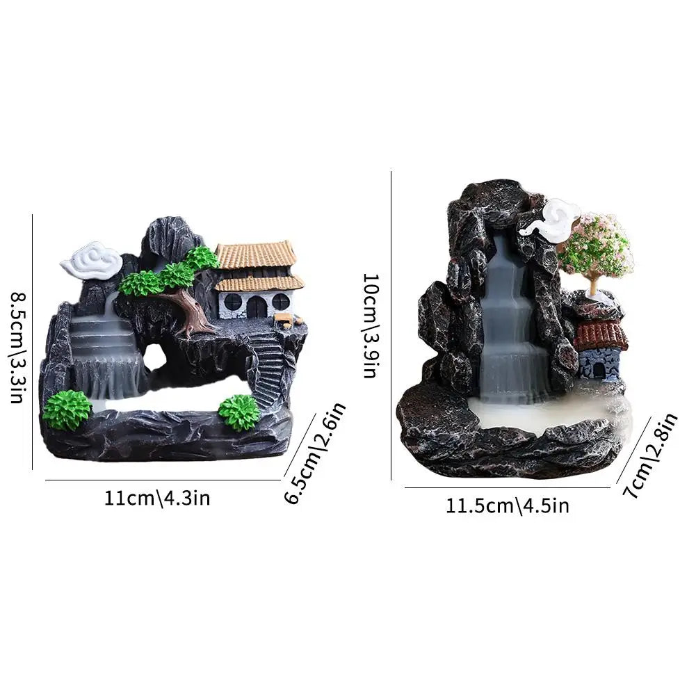 Creative Home Decorations Windproof Backflow Incense Burner