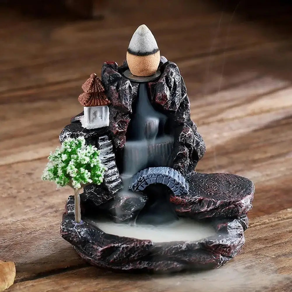 Creative Home Decorations Windproof Backflow Incense Burner