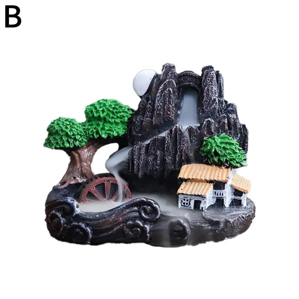 Creative Home Decorations Windproof Backflow Incense Burner