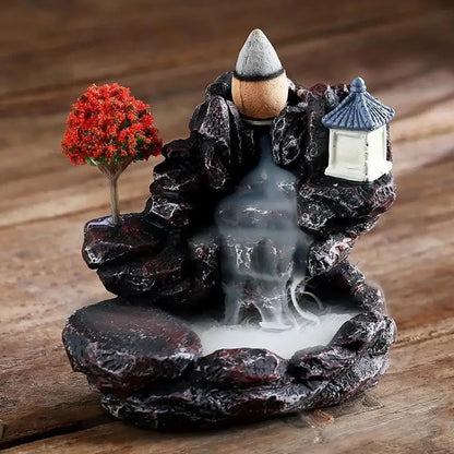 Creative Home Decorations Windproof Backflow Incense Burner