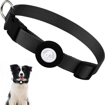 Dog Airtag Collar Nylon