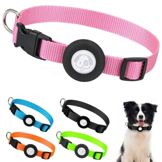 Dog Airtag Collar Nylon