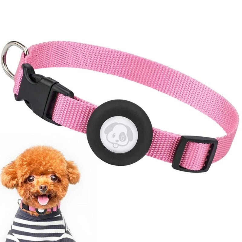 Dog Airtag Collar Nylon